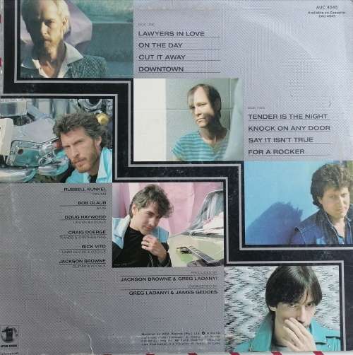 Jackson Browne Lawyers in love LP