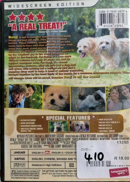 Benji off the leash dvd