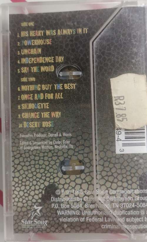 Whiteheart Attack tape