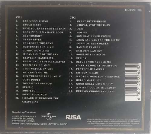 Creedence Clearwater Revival Gold 2cd