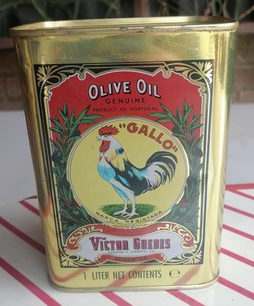 Gallo Olive oil tin (empty)