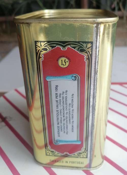 Gallo Olive oil tin (empty)