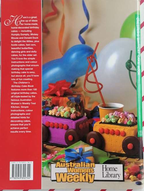 Children`s birthday cake book