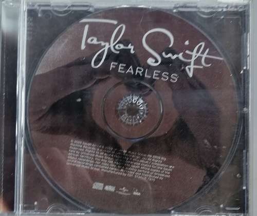 Taylor Swift Fearless cd - No front insert
