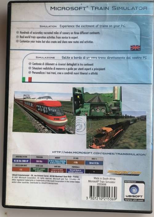 Train simulator pc