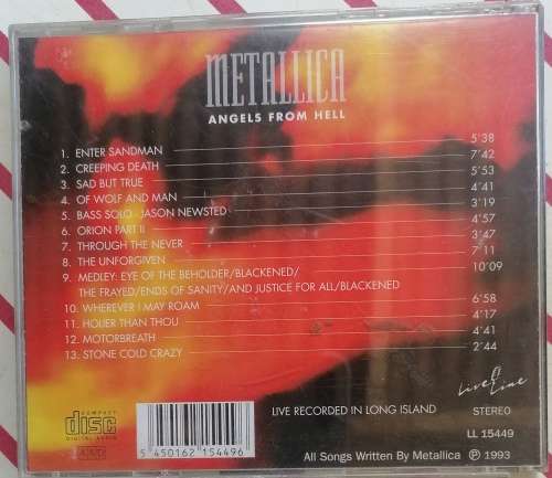 Metallica - Angels from hell cd