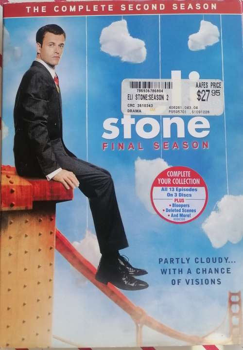 Eli Stone Second season dvd *see description*