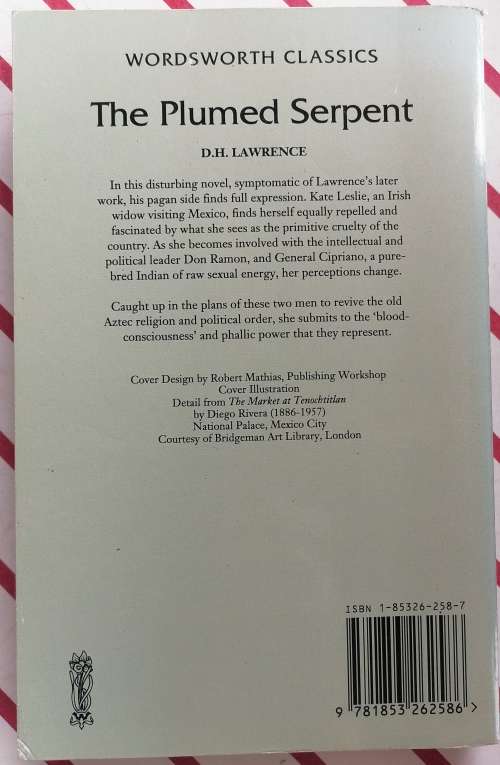 The plumed serpent by DH Lawrence