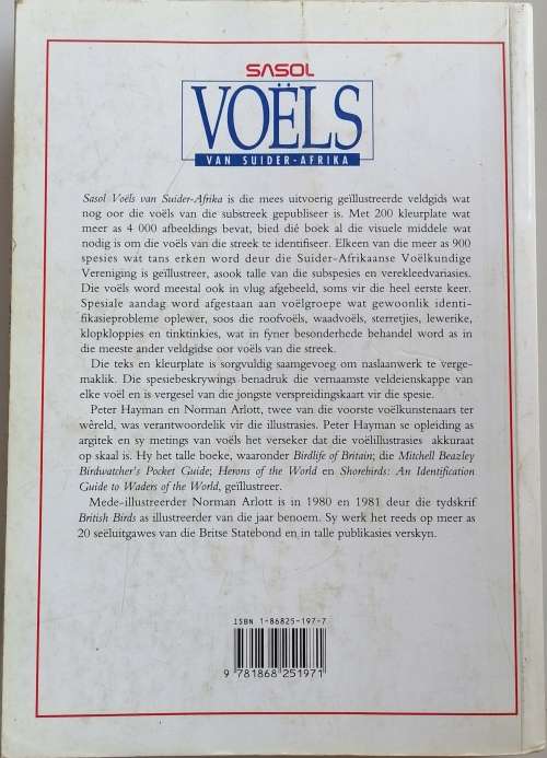 Sasol voels van Suider-Afrika