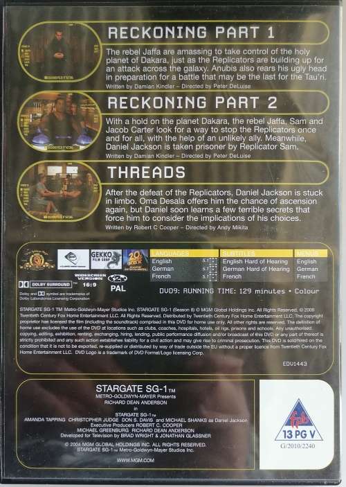 Stargate no 56 dvd