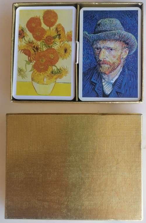 Van Gogh playing cards