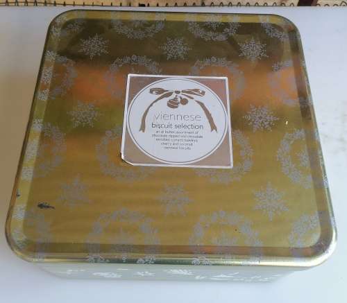 Viennese biscuit selection tin