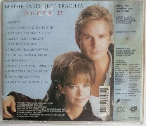 Bobbie Eakes and Jeff Trachta - Duets cd