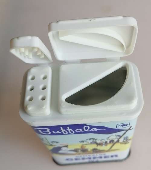 Buffalo ground ginger tin