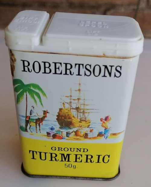 Robertsons ground turmeric tin