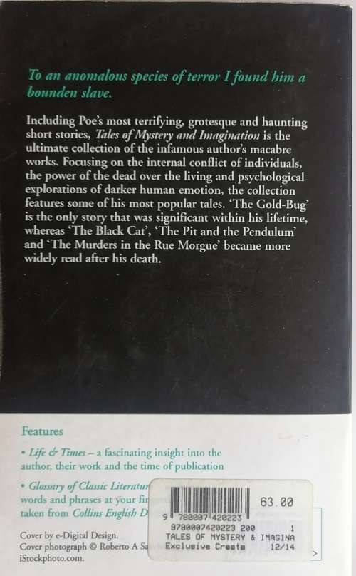 Tales of mystery and imagination by Edgar Allan Poe