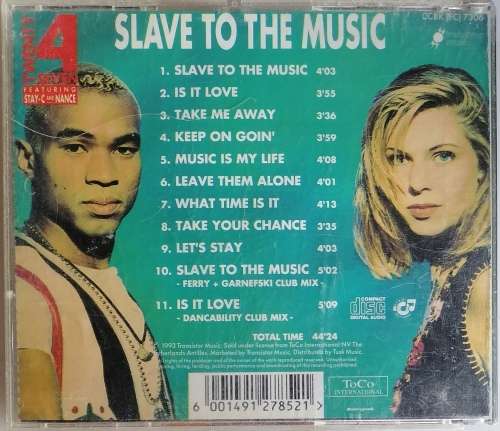 Slave to the music cd