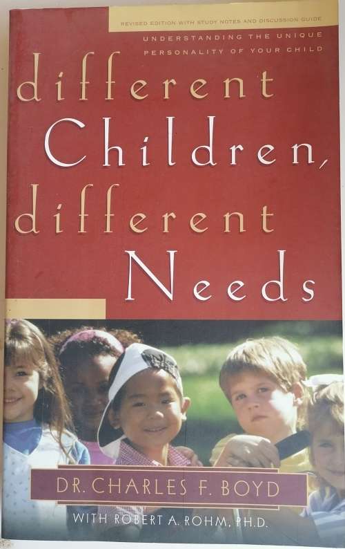 Different children, different needs by dr Charles F Boyd