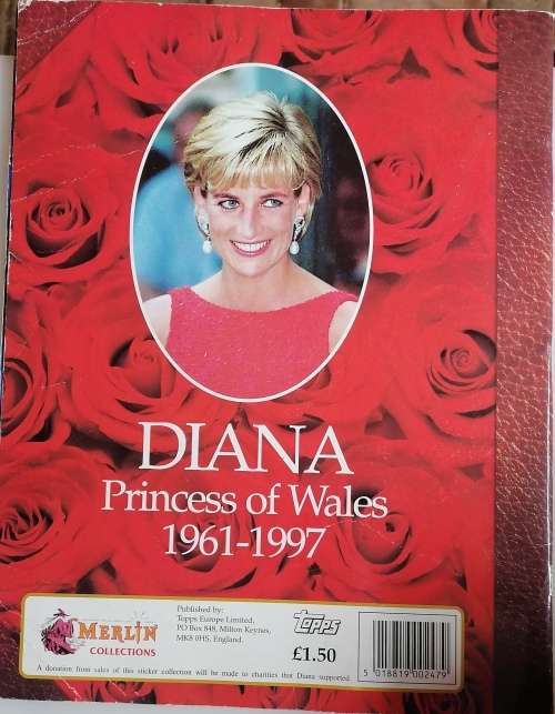 Diana the people`s Princess - The commemorative sticker collection