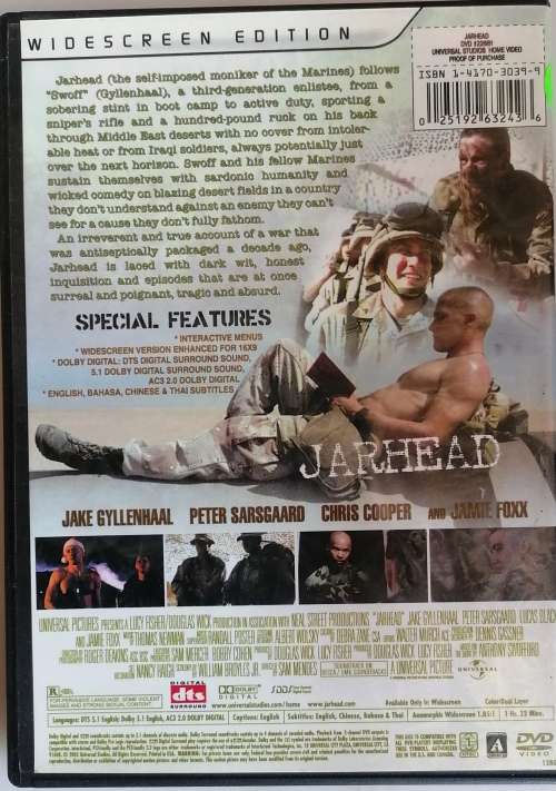 Jarhead dvd