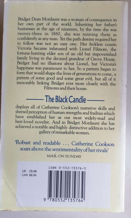 The black candle by Catherine Cookson
