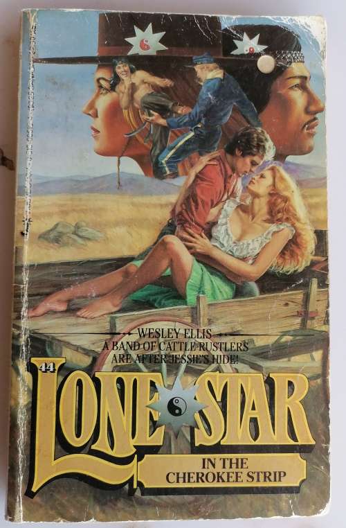 In the Cherokee strip by Wesley Ellis (Lone star no 44)