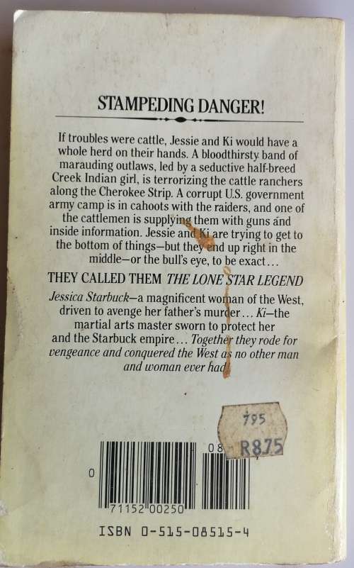 In the Cherokee strip by Wesley Ellis (Lone star no 44)