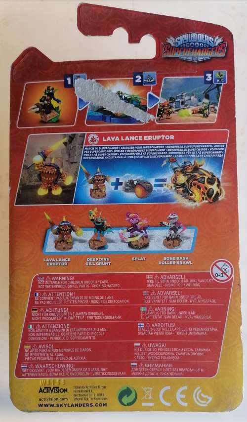 Skylanders Superchargers Lava Lance Eruptor
