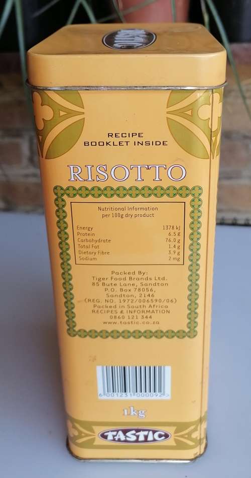 Tastic Risotto tin