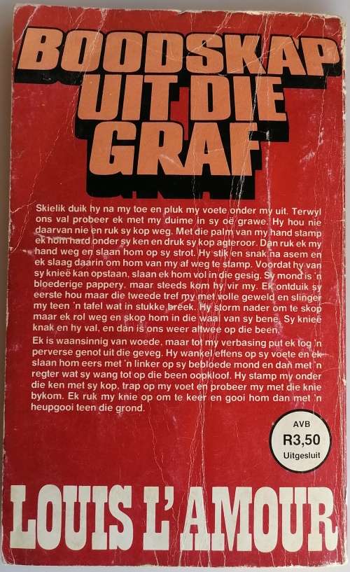 Boodskap uit die graf deur Louis L`amour