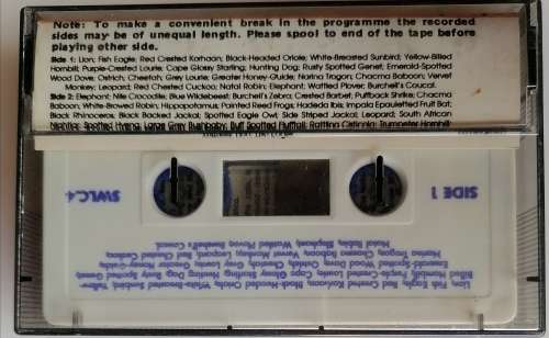 Calls of the bushveld tape