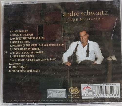 Andre Schwartz - The musicals cd