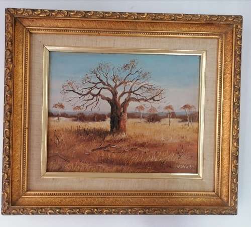 Oil painting by artist Vinson