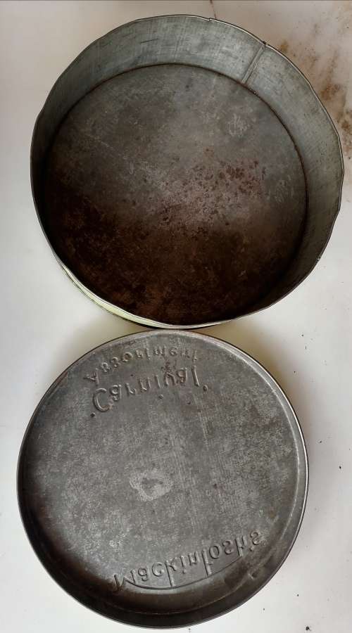 Vintage Mackintosh`s carnival assortment tin