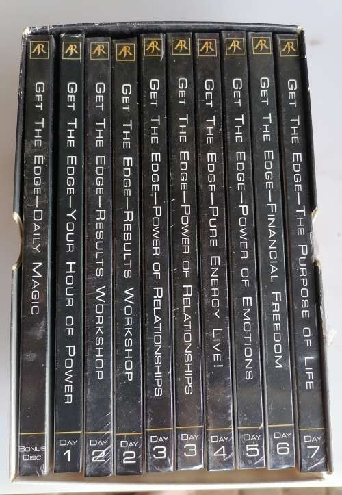 Anthony Robbins: Get the edge - A 7 day program to transform your life cd