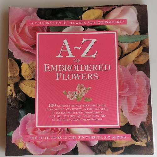 A-Z of embroidered flowers
