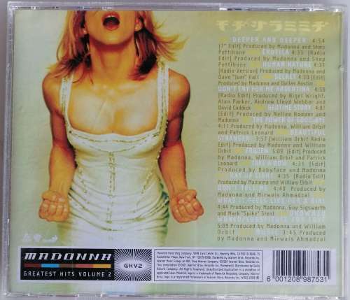 Madonna - GHV2 (cd)