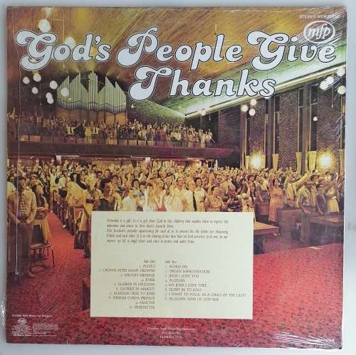 God`s people give thanks with The Fisherfolk lp