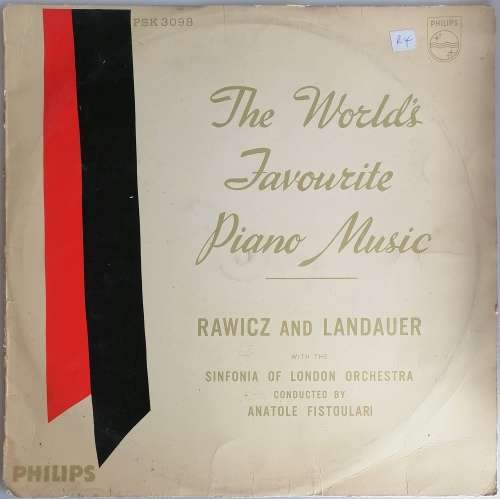 The world`s favourite piano music lp