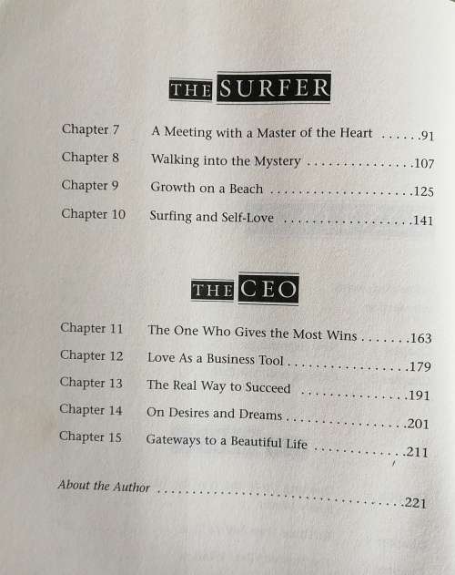 The saint the surfer and the CEO by Robin Sharma
