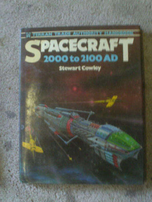SPACECRAFT 2000-21000AD by Stewart Cowley, TTA Sci-fi Artwork Books