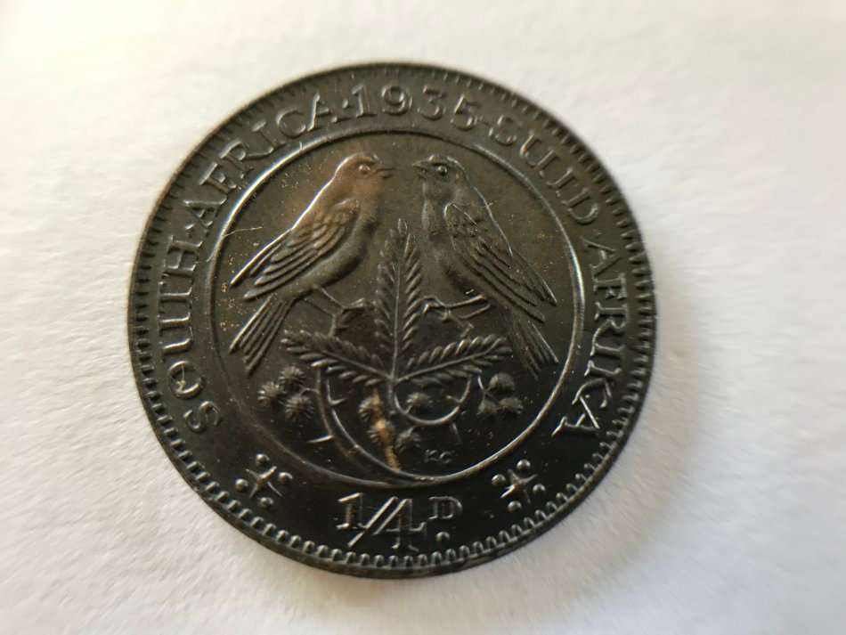 1935 | Farthing | 1/4P