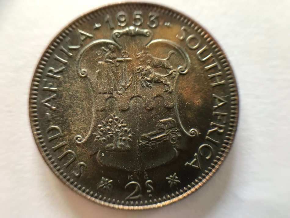1953 | Two Shilling | 2S | Proof