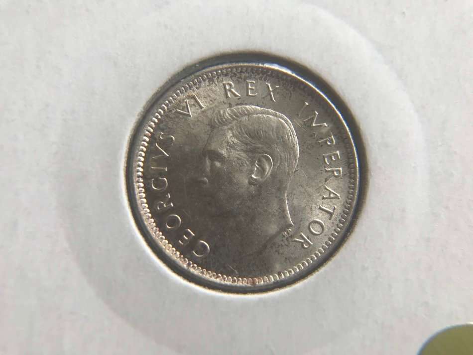 1938 | 6 Pence | 6D | Mint state