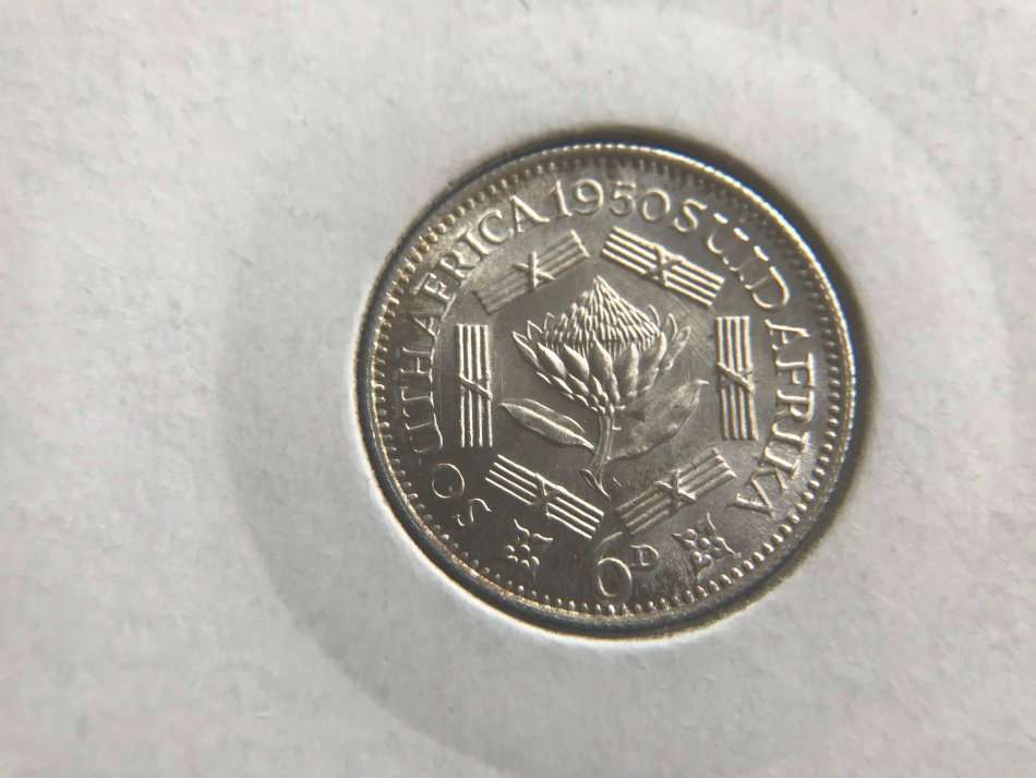 1950 | 6 Pence | 6D | Mint state