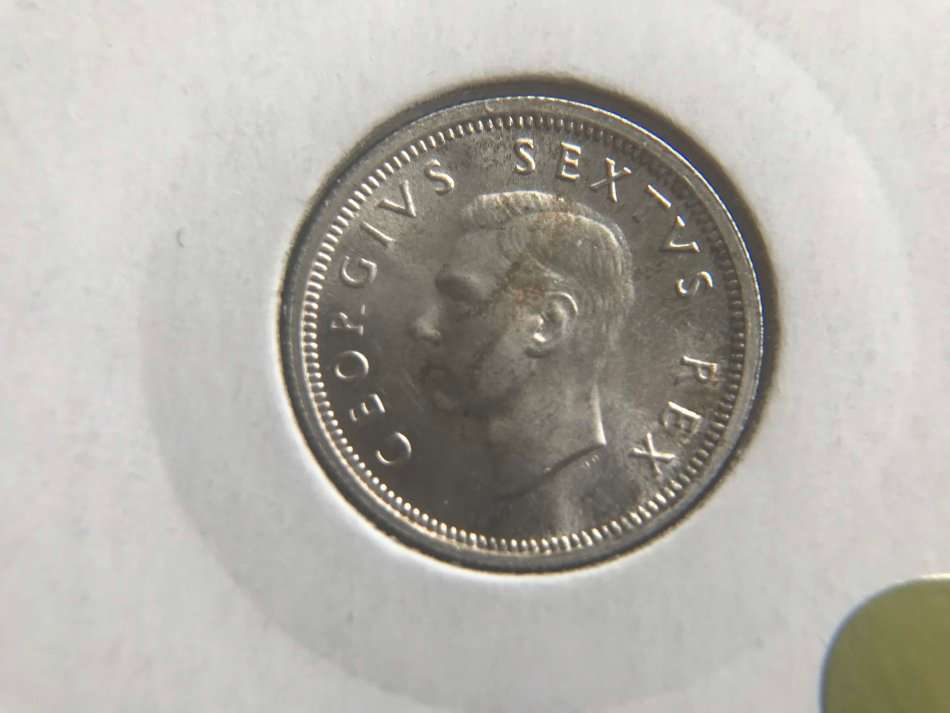 1950 | 6 Pence | 6D | Mint state