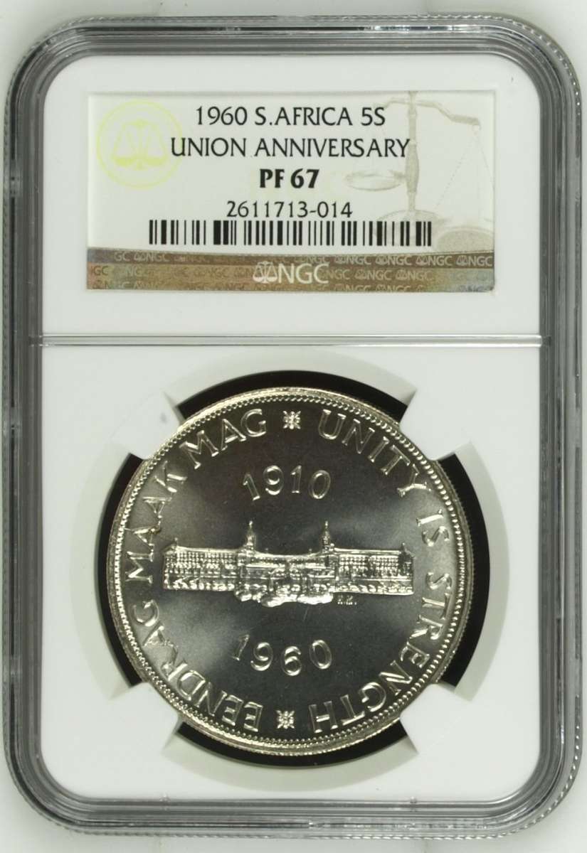 1960 | 5 Shillings | 5S | NGC PF67