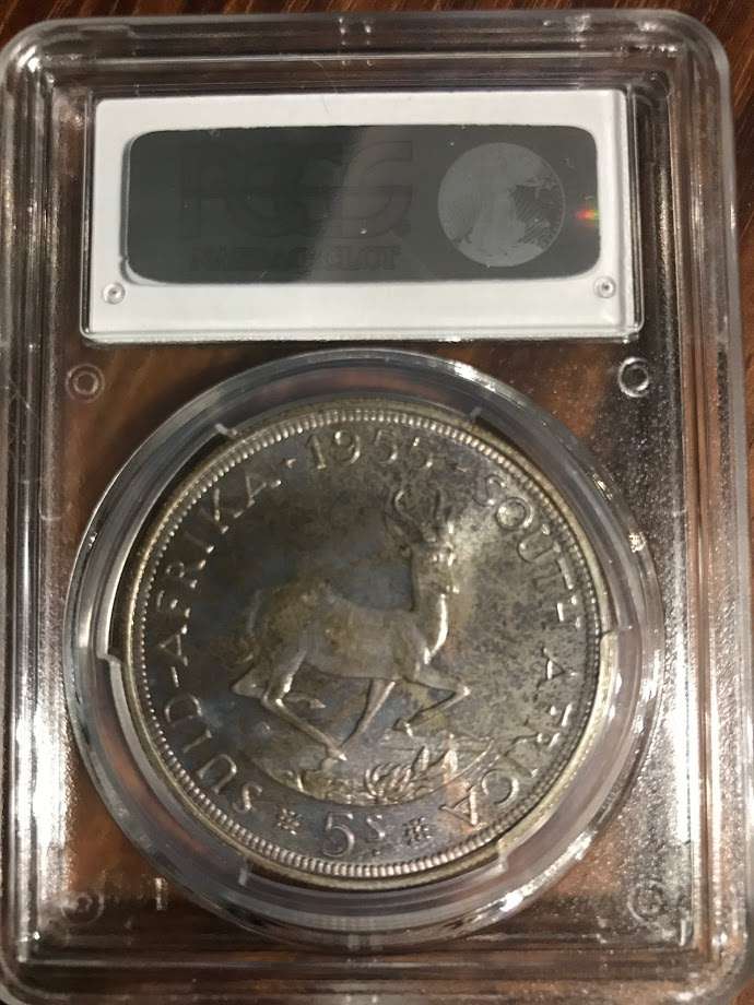 1955 | 5 Shillings | 5S | PCGS PF66