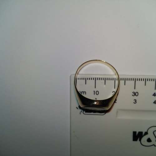 9CT YELLOW GOLD MASONIC MENS RING and CCTV CAMERAS