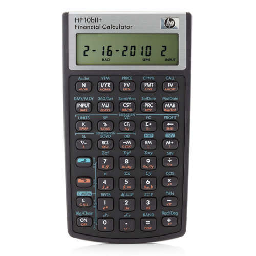 HP 10Bii+ Business Calculator